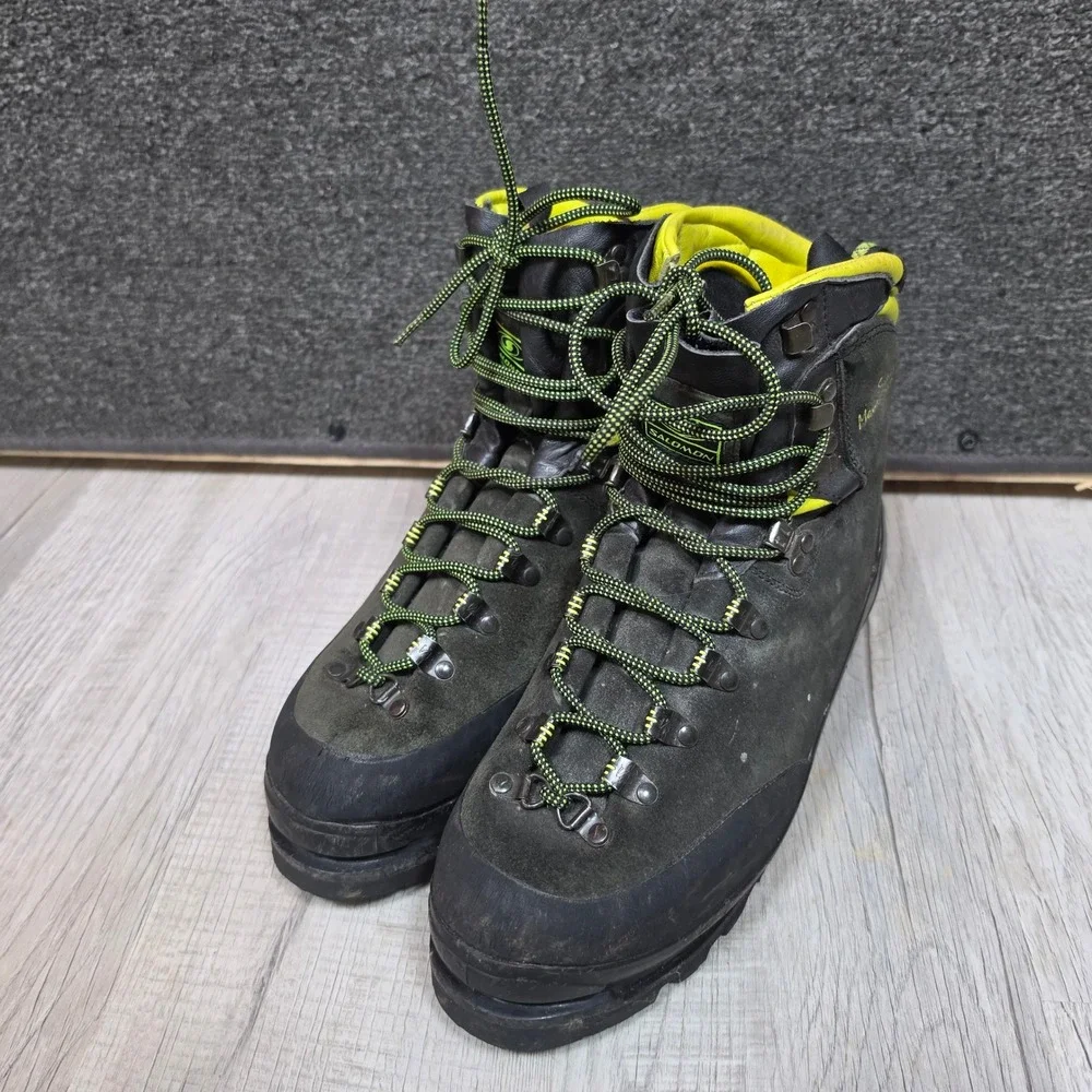 Salomon Super Mountain 9 Boots Green Black Mens 9.5 Thinsulate Mountaineering